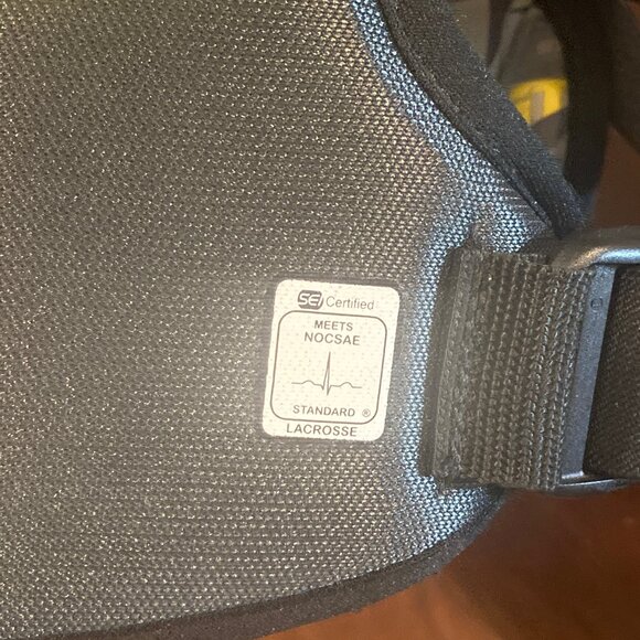 STX Stallion 200+ Youth Lacrosse Chest Pad with NOCSAE Certification Sz. Small - Picture 6 of 7